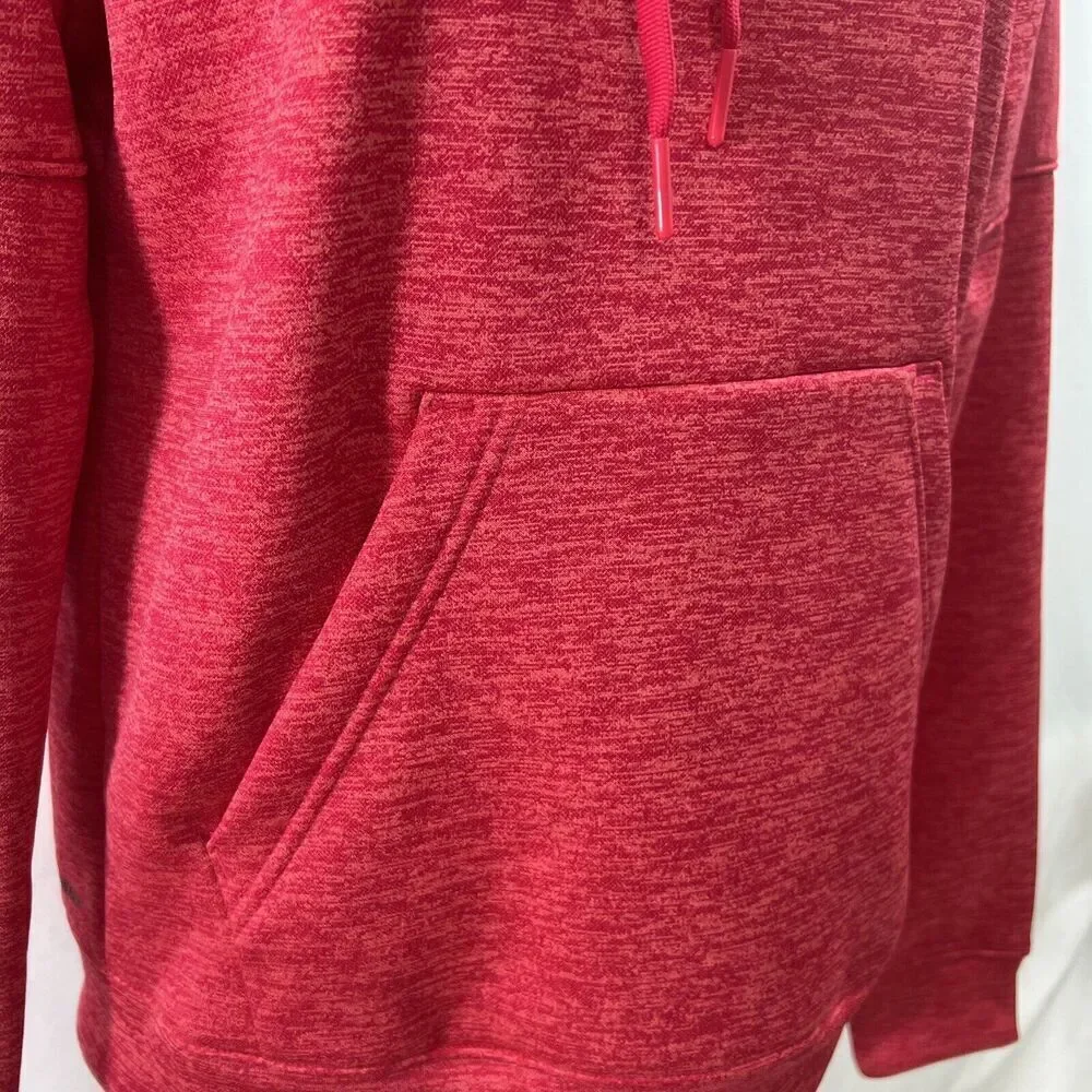 Adidas Climawarm Women's TI Fleece Hoodie Pink SIZE S Sweater Pockets NEW